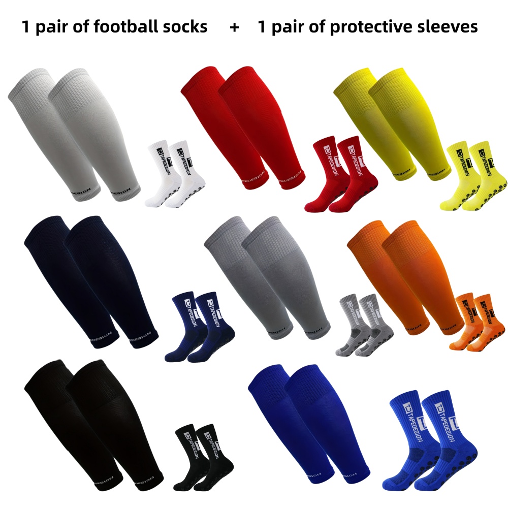 1 pair of football socks+1 pai - Compression Sleeve Calf review and price