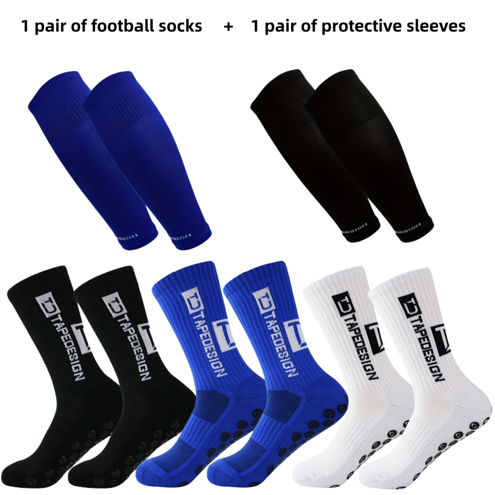 1 pair of football socks+1 pai - Compression Sleeve Calf review and price