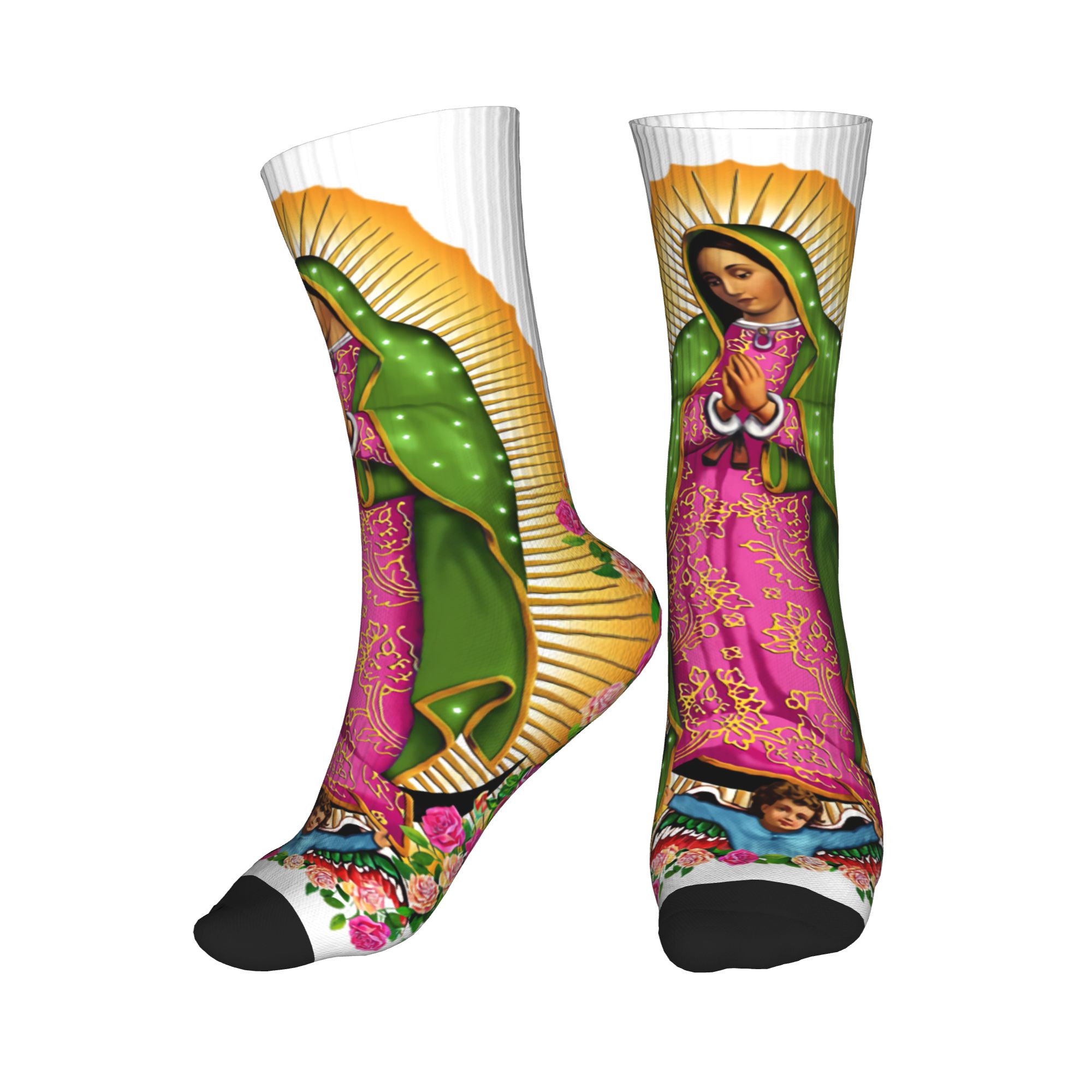 Novelty Men's Our Lady of Guad - Dress Sock Men review and price