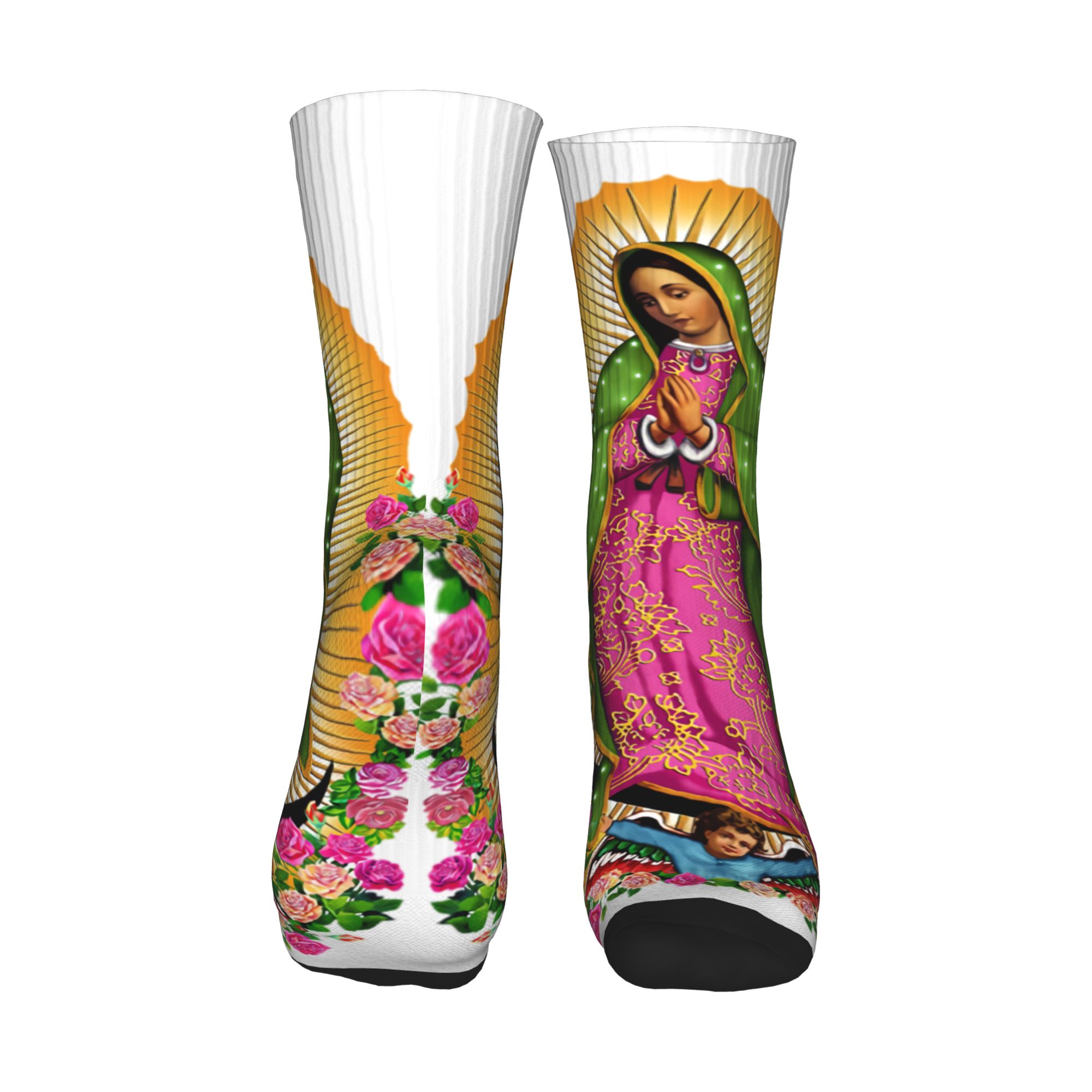 Novelty Men's Our Lady of Guad - Dress Sock Men review and price