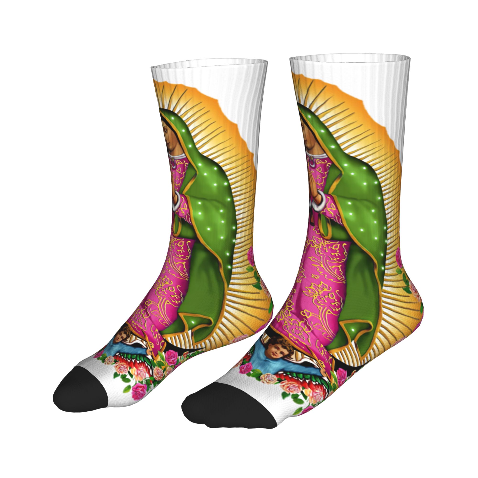 Novelty Men's Our Lady of Guad - Dress Sock Men review and price