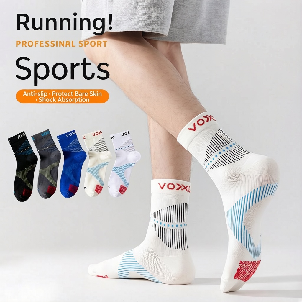 WRELS 1/2/3 Pairs Running Sock - Athletic Sock Cushion review and price