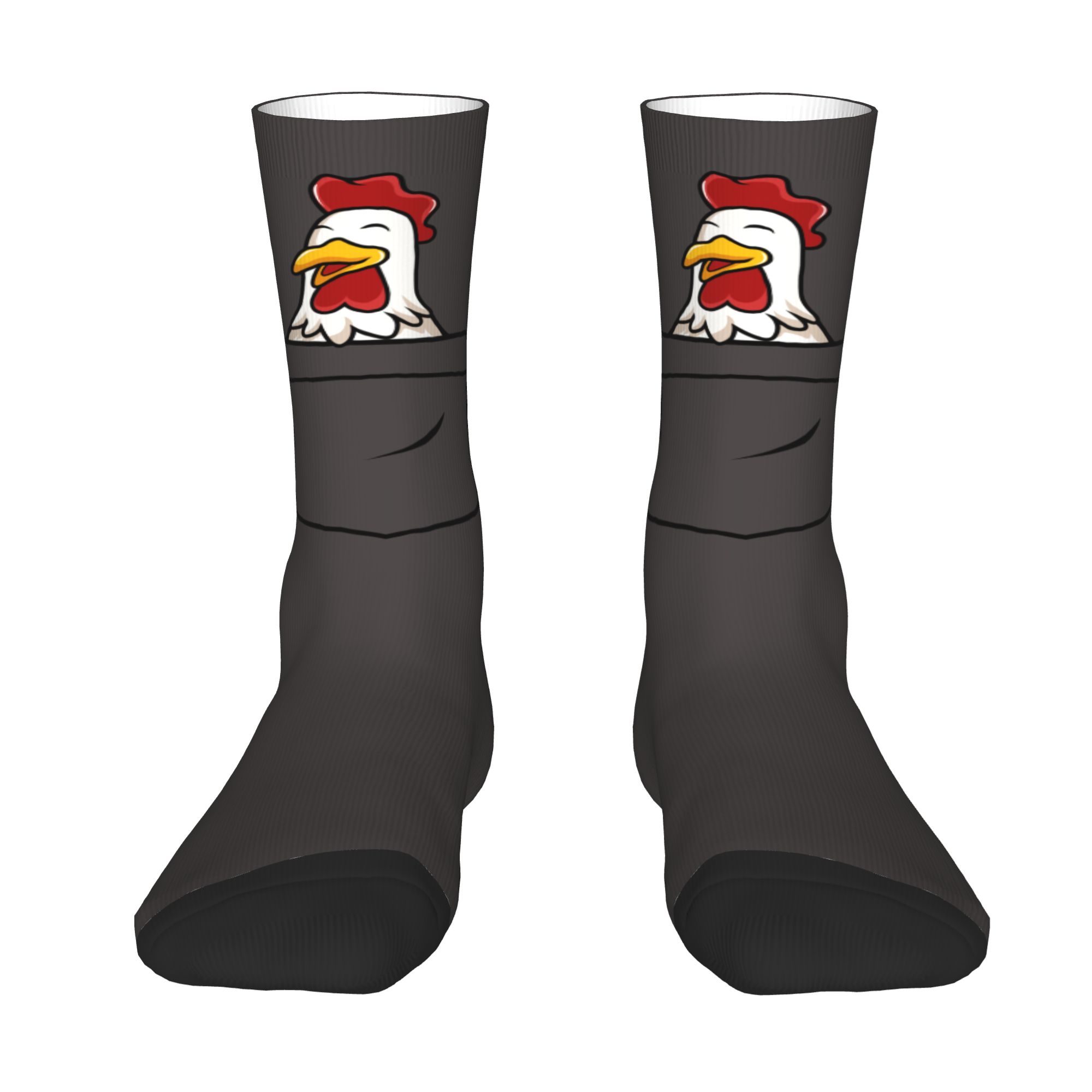 Custom Pocket Animal Rooster M - Dress Sock Men review and price